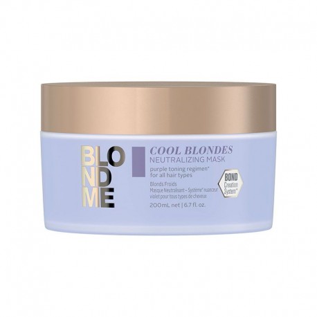 BlondMe Masque neutralisant Blond Froid 200ML Schwarzkopf
