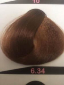 Coloration Milit'Hair 6.34 Blond Foncé Doré Cuivré 100ml