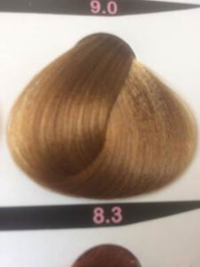 Coloration Milit'Hair 8.3 Blond Clair Doré 100ml