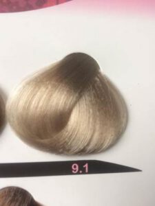 Coloration Milit'Hair 9.1 Blond Très Clair Cendré 100ml