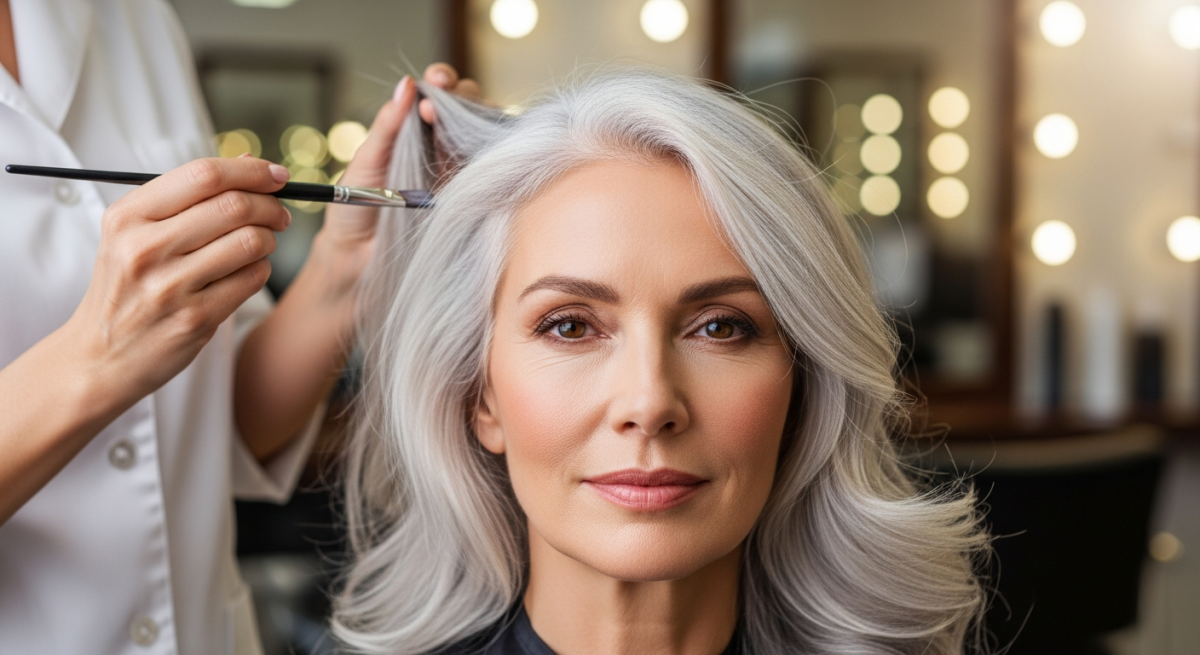 Quelle coloration pro pour couvrir les cheveux blancs ? Guide coloriste