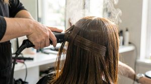 Lissage brésilien en salon : protocole, matériel et soins